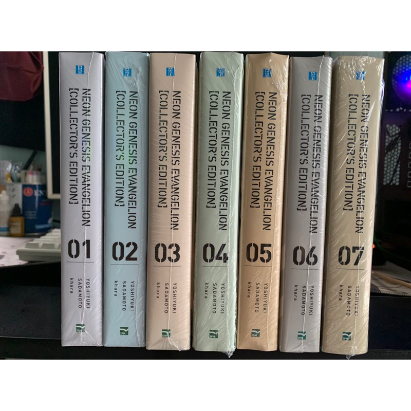 Combo Evangelion 1-7 nguyên seal