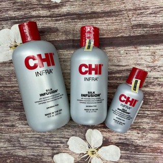 [Mã COSBAUH3 giảm 8% đơn 300K] Tinh Dầu Dưỡng Bóng Tóc CHI Silk Infusion 59ml/177ML/355ML chính hãng