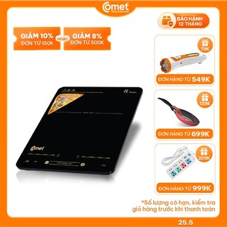 Có hỏa tốc  - Bếp điện từ cảm ứng siêu mỏng 2000W COMET - CM5428