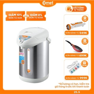 Có hỏa tốc   - Bình thủy điện dung tích 3.6L COMET - CM3216