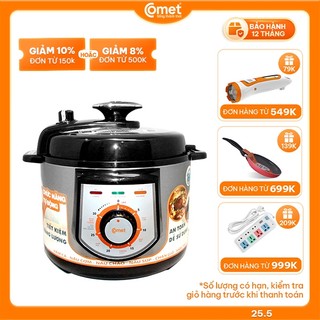 Có hỏa tốc  - Nồi áp suất điện 5L COMET - CM6150