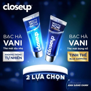 Bộ 6 Kem Đánh Răng Closeup trắng răng White Now  Trắng Bật Tông 3X TỨC THÌ 100g