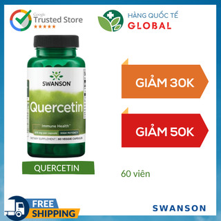 Swanson quercetin, 60 viên, hỗ trợ tăng cường miễn dịch cho người lớn