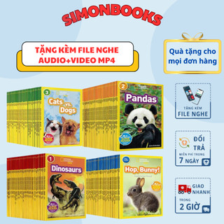 Sách Nhập - National Geographic Kids - Level pre reader đến Level 3