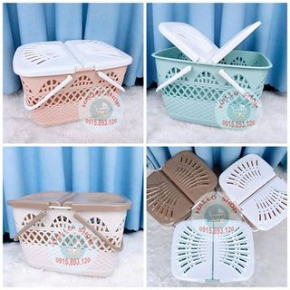 Giỏ đi sinh, làn đi sinh đựng đồ cho mẹ bầu.
