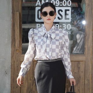 Chân váy  lụa đen đuôi cá CLARA MARE LAB1001
