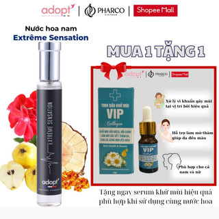 Nước hoa nam ADOPT Extreme Sensation EDP 30ML chính hãng Pháp lưu hương lâu tươi mát nam tính