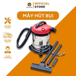 Máy hút bụi công nghiệp gia đình công suất lớn 1200W, 3 chế độ hút khô ướt và thổi, dung tích 15L
