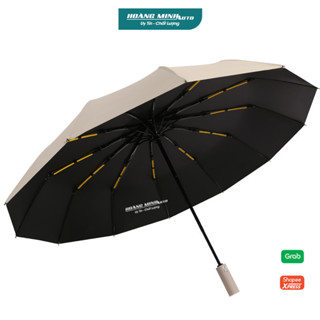 Ô che nắng chống tia UV, dù che mưa sử dụng ngoài trời, ô 12 nan, 24 nan kép gấp gọn tự động 2 chiều