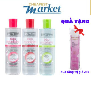 Nước tẩy trang Evoluderm Micellar Cleansing Water 250ml