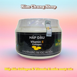 Hấp dầu Collagen Vitamin E T&T Beauty (Kem ủ tóc phục hồi)