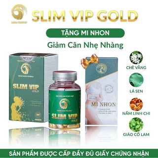 Siêu phẩm SLIM VIP thách thức mọi cơ địa khó giảm cân 90 viên