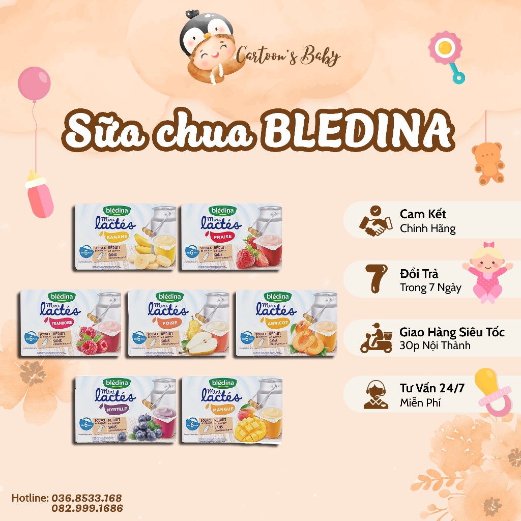 Sữa chua nguội Bledina