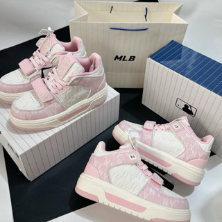 Giày thể thao MLB Chunky Liner hồng 2024