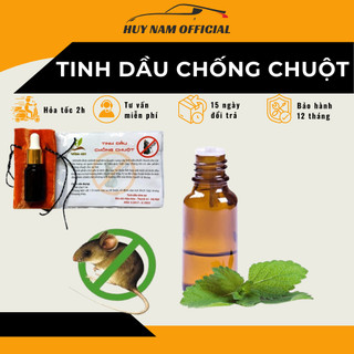  Tinh Dầu Đuổi Chuột Lọ xịt Dung Dịch Chống Chuột HUY NAM OFFICIAL Dùng Trong Khoang Xe Ô Tô Bảo Vệ Thiết Bị Xe Hơi- 5 