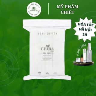 Bông tẩy trang ceiba hữu cơ 100% 234 miếng