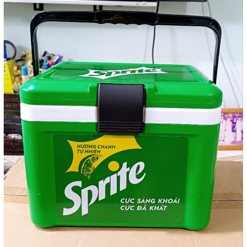 Thùng đá mini 8 Lít nhựa HiệpThành (Quà tặng Sprite)