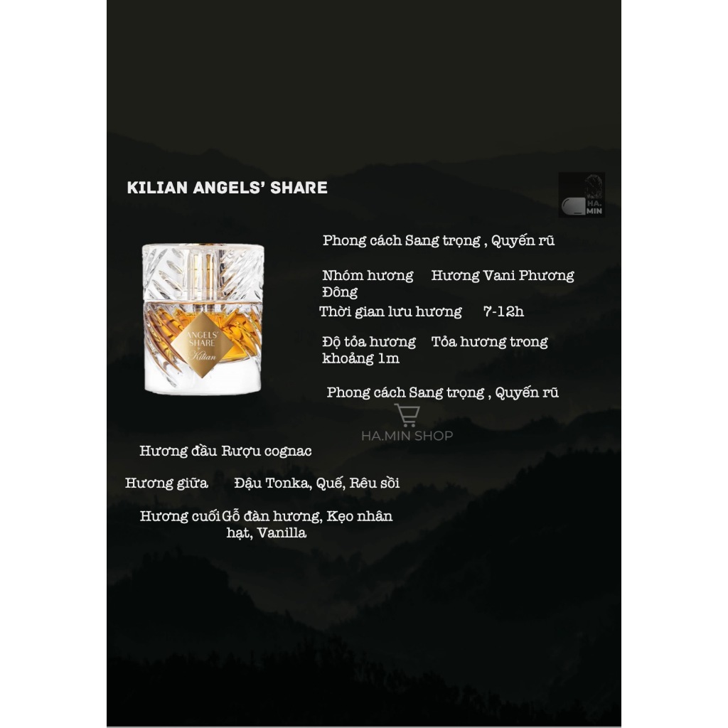Nước Hoa Kilian Angels’ Share EDP 50ML