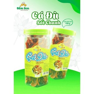 Cá đù sốt chanh đầm sen hộp 150g - đặc sản phan thiết