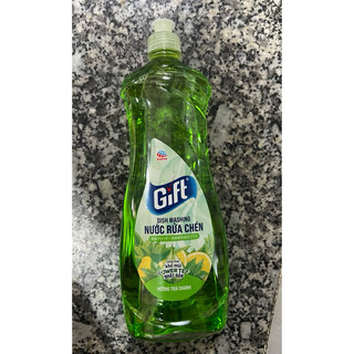Nước rửa chén Gift trà chanh 800g