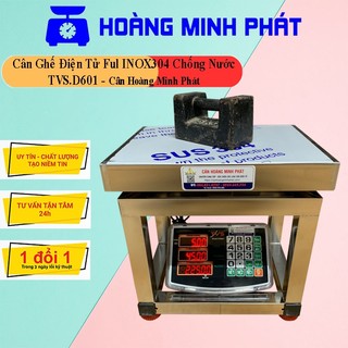 Cân điện tử ghế ngồi - Cân 100kg 150kg 200kg 300kg 60kg Full INOX304 Chống Nước TVS-D601