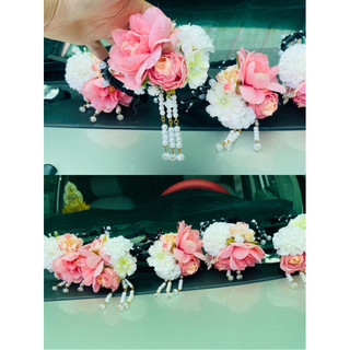 Cài tóc Hanbok  hoa lụa phong cách nhẹ nhàng Hàn Quốc