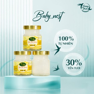 COMBO 6 hũ Yến sào BABY NEST Song Phát bổ sung dưỡng chất cho trẻ nhỏ, giúp trẻ ăn ngon, tiêu hóa tốt 70ml