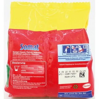 Combo 4 bịch bột rửa ly-bát Somat 960G X4
