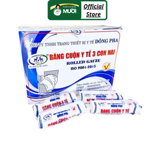 Băng cuộn y tế 3 con nai - gói 5 cuộn
