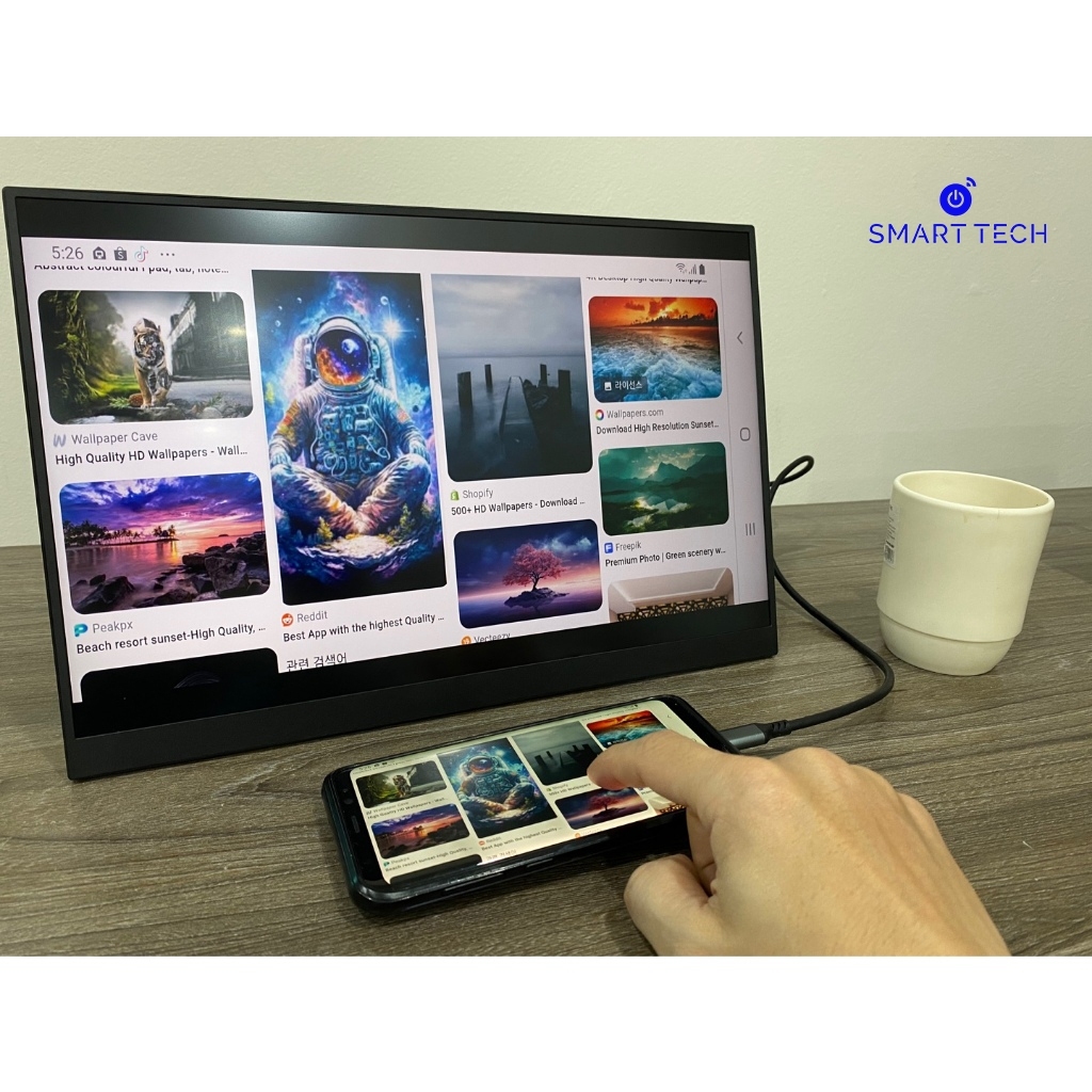 [Tặng kèm bao da] BOE Màn hình di động IPS FHD/2.5K, 60hz-144hz Type C / HDMI Portable Monitor | BigBuy360 - bigbuy360.vn