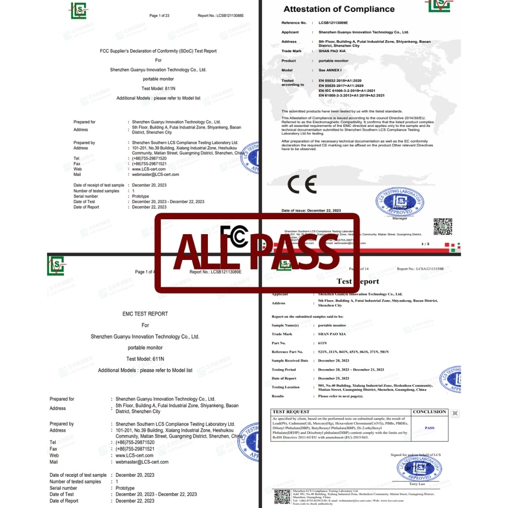 [Tặng kèm bao da] BOE Màn hình di động IPS FHD/2.5K, 60hz-144hz Type C / HDMI Portable Monitor | BigBuy360 - bigbuy360.vn