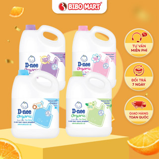 Nước Giặt Quần Áo Em Bé Dnee Nước Giặt Xả Thơm Nhẹ Dịu An Toàn Cho Da Trẻ Em 2800 3000ML - Bibo Mart