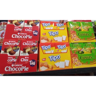 Bánh hộp 2 cái _ tipo_ chocopie_ custas cốm