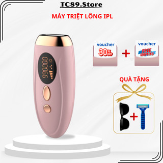 Máy triệt lông cầm tay ipl hàng chính hãng, triệt lông tay, lông nách, vùng kín