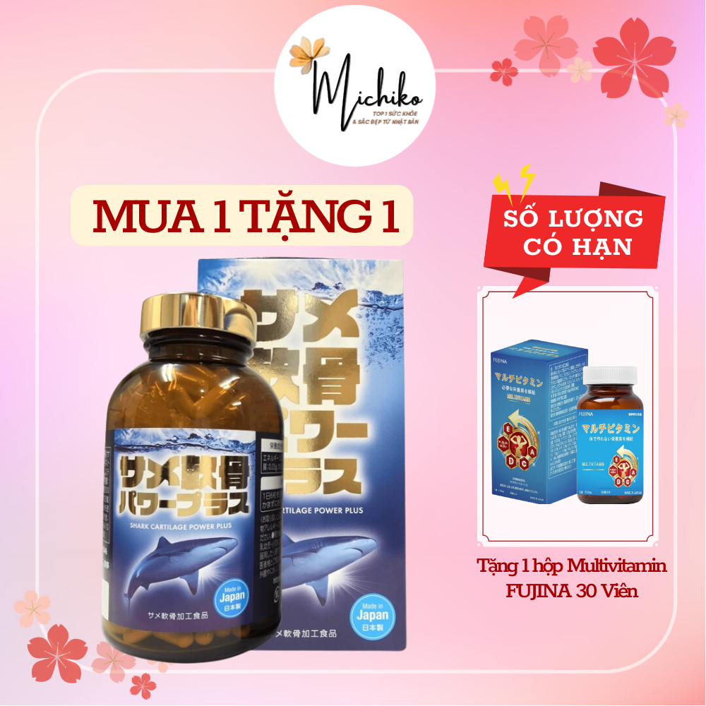 Viên uống sụn vi cá mập 𝐒𝐡𝐚𝐫𝐤 𝐂𝐚𝐫𝐭𝐢𝐥𝐚𝐠𝐞 𝐏𝐨𝐰𝐞𝐫 𝐏𝐥𝐮𝐬 - HISANO