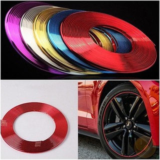 Nẹp chỉ viền bánh xe,nẹp chống xước lazang ô tô, trang trí ngoại thất ô tô