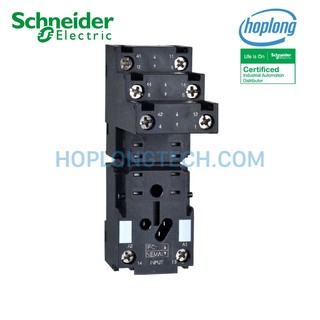 Đế relay rxze2s108m schneider - 2 poles - din rail - dùng cho rơle rxm2/rxm4