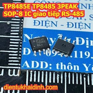 5 con tp8485e tp8485 3peak sop-8 ic giao tiếp rs-485 kde4388