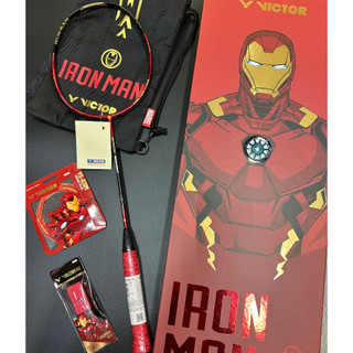 Sét Vợt Cầu Lông VICTOR IRON MAN Chính Hãng ( Gồm 1 vợt, 1 bao vợt, 1 cuốn cán, 1 sợi cước)