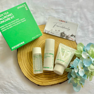 Bộ Dưỡng Da Dùng Thử Innisfree Trà Xanh Green Tea Special Kit EX Set (4 Sản Phẩm)