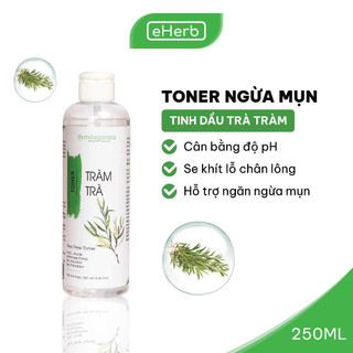 Toner Tràm Trà Ngừa Mụn & Cân Bằng Độ pH Phù Hợp Với Làn Da Mụn Nhạy Cảm MILAGANICS 250ml (Chai)