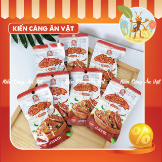 Cá cơm bà tuyết ăn liền tê cay, cá cay việt nam, cá khô rim tỏi ớt, kiến càng ăn vặt