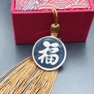 Đồng Xu Đánh Cảm Cạo Gió Bạc Ta Nguyên Chất S99 Chữ Phúc Đường Kính 2.6cm  Bạc Hiểu Minh XDG7S