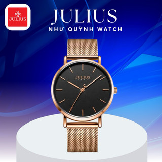 Đồng hồ nam ja-1164md julius hàn quốc dây thép
