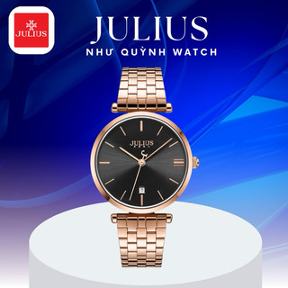 Đồng hồ nam julius hàn quốc dây thép ja-1260mc