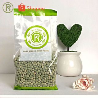 Đậu Hà Lan Xanh Nguyên Hạt Real Food Làm Snack & Salad Giàu Vitamin & Khoáng Chất (Tặng Hạt Chia).