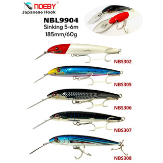 Mồi câu giả trolling noeby nbl 9904 185mm/60g sinking 5-6m
