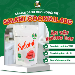 Salami cocktail Ông già IKA 80g