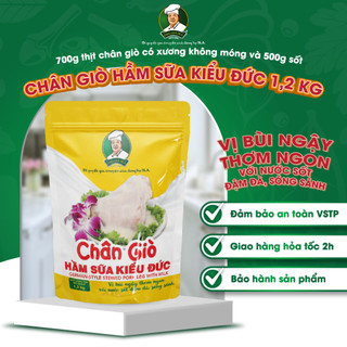 Chân giò hầm sữa kiểu đức 1.2 kg - ông già ika