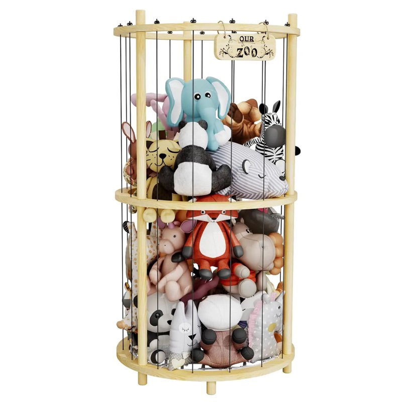 ANHA KIDS ANHA KIDS Tủ đựng gấu nhồi bông, tủ đựng gấu, kệ thú bông cho bé